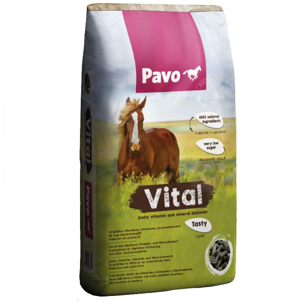 Pavo Vital 20kg getreidefreies Mineralfutter